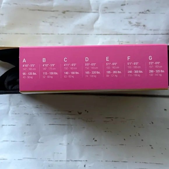 SPANX Star Power by Spanx Women's Ribbed Row Shaping Tights Black Size C New - Picture 5 of 6